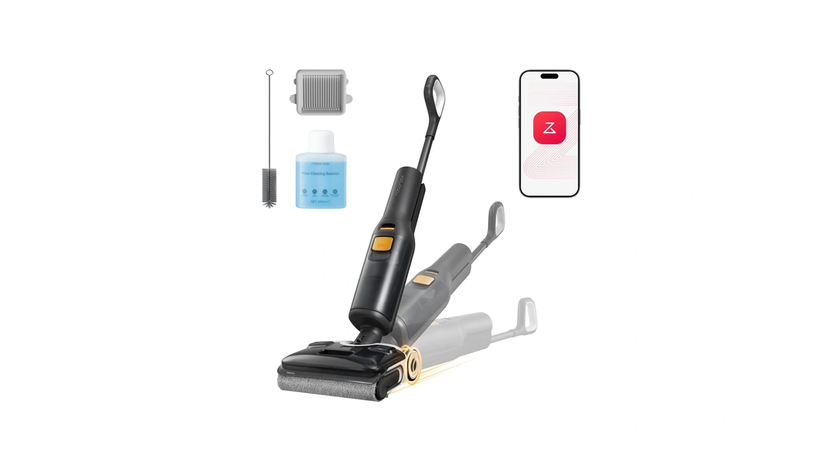 Roborock F25 Xt Wet Dry Vacuum Mop, Cordless Vacuum Cleaner,