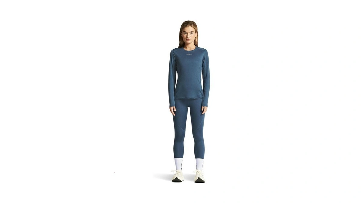 Craft Womens Advance Essence Longsleeve Tee 2, Ensign, X-small