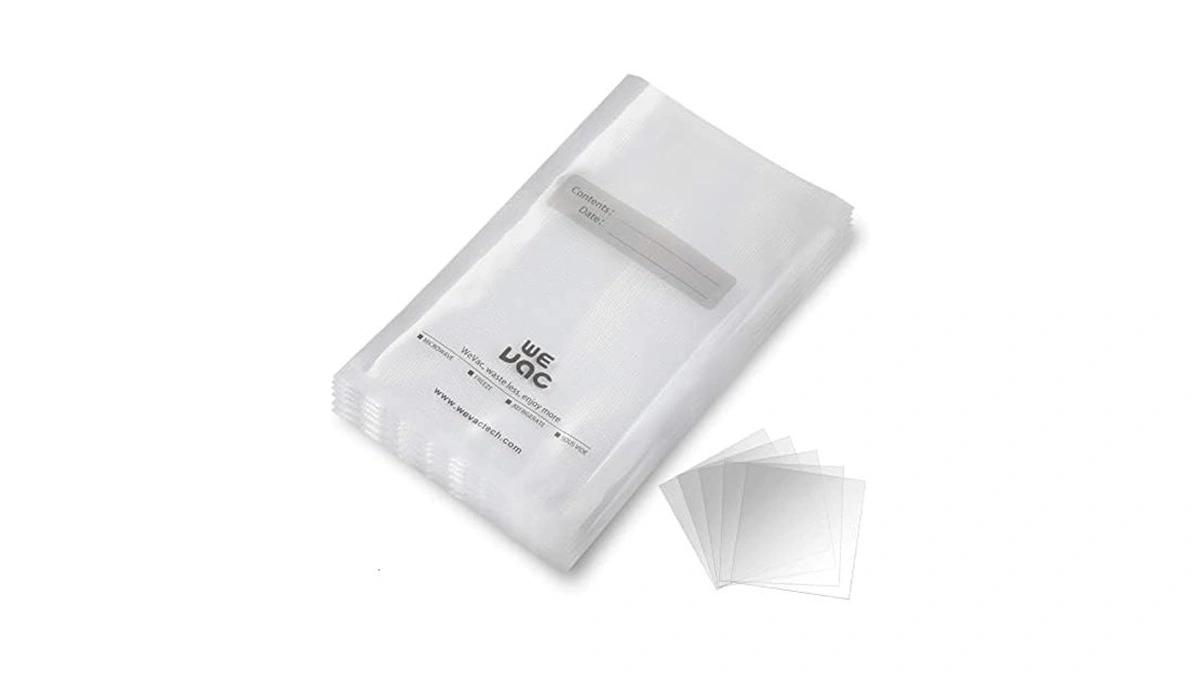 Wevac Vacuum Sealer Bags 8x12" 100 Quart For Food Saver