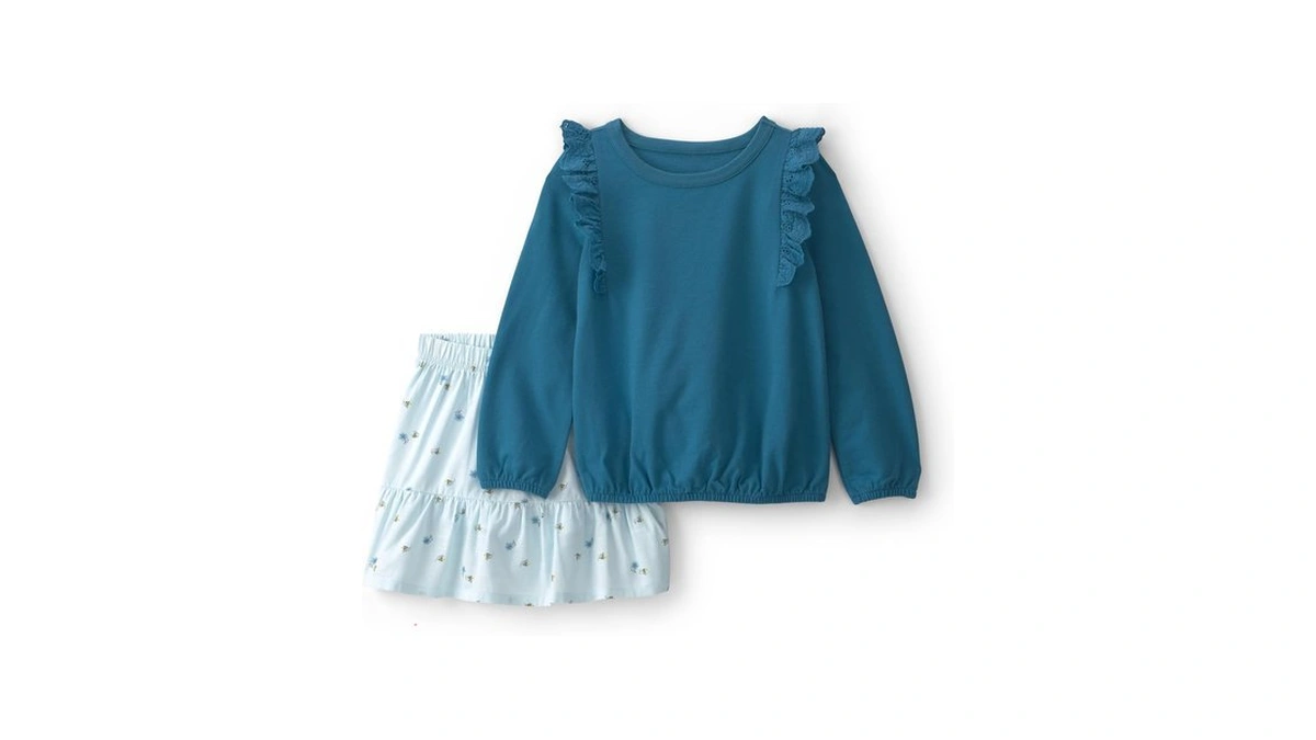 Carter's G - Girl 2-piece Set, Blue, 4