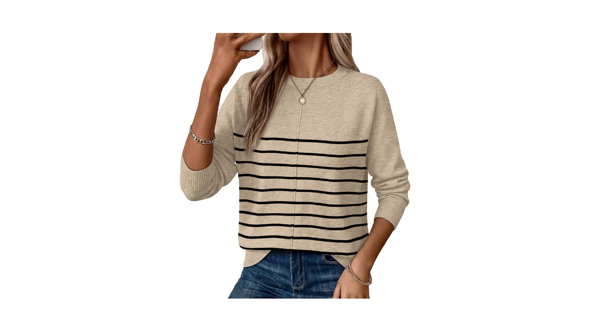Wiholl Sweaters For Women Fall Outfits Long Sleeve Fashion Clothing