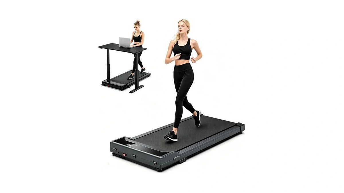 Walking Pad Treadmill For Home - Under Desk Walking And