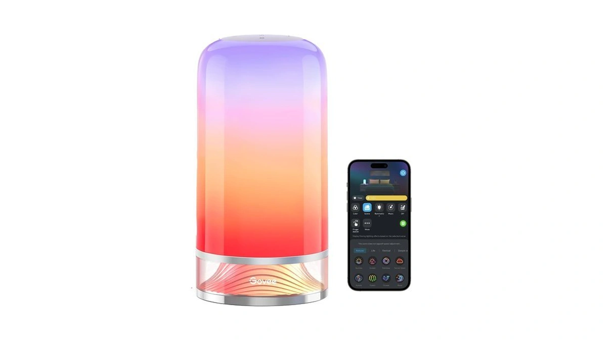 Govee Rgbic Smart Table Lamp 2, Touch Bedside Small Table