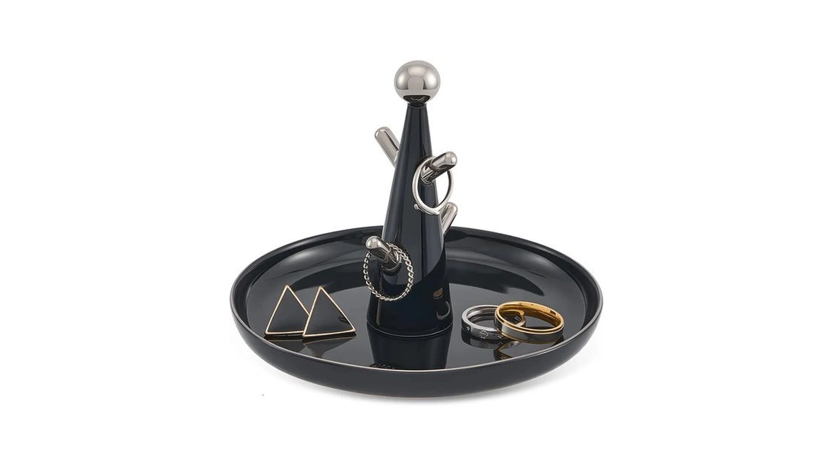 Lolalet Ceramic Ring Dish Holder, Tree-shaped Trinket Tray For Rings