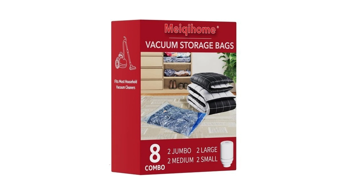 Vacuum Seal Bags For Clothing Travel & Home Storage, Travel