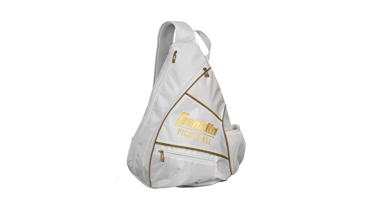 Franklin Sports Pickleball Sling Bag Backpack Holds 6 Paddles -