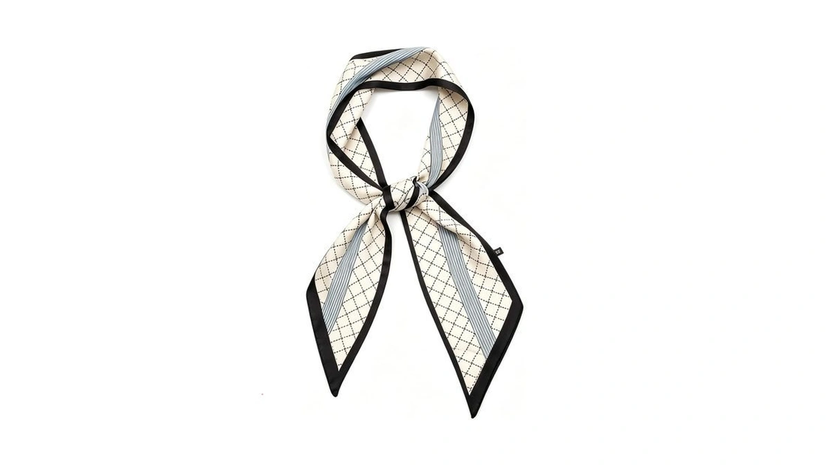 Redacali Silky Satin Long Skinny Head Scarf For Women –