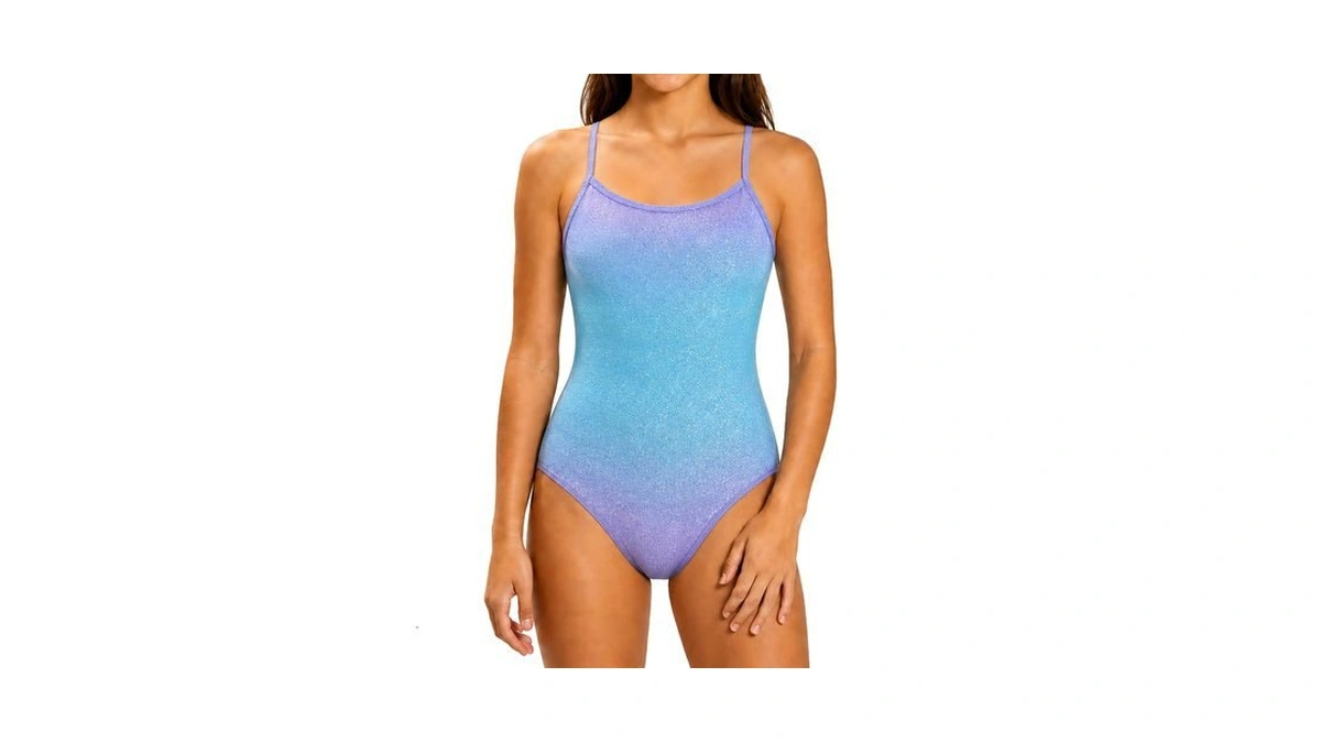 Ewbob Girls One Piece Swimsuit Bathing Suits Beach Swimwear,c15-012,9-10y