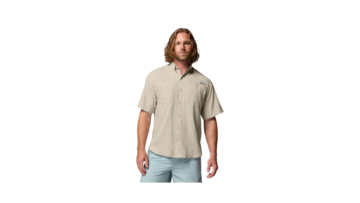 Columbia Men's Pfg Tamiami Ii Short Sleeve Sun Protection Fishing