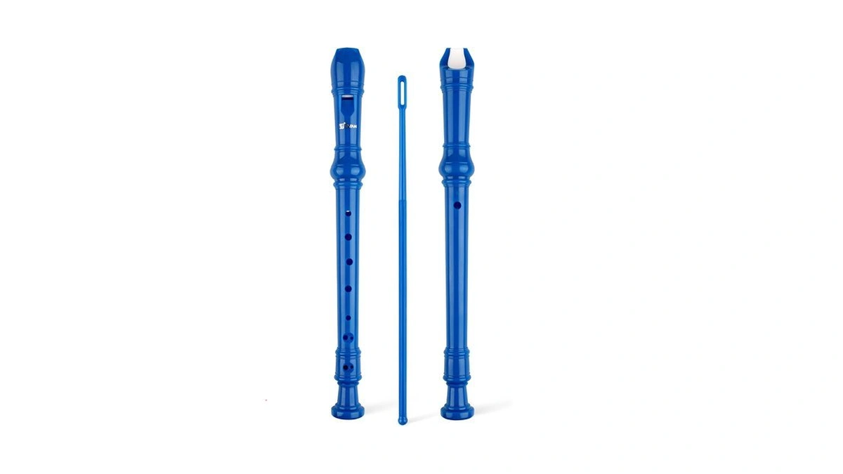 Swan Soprano Recorder Instrument For Beginners - German Fingering 8