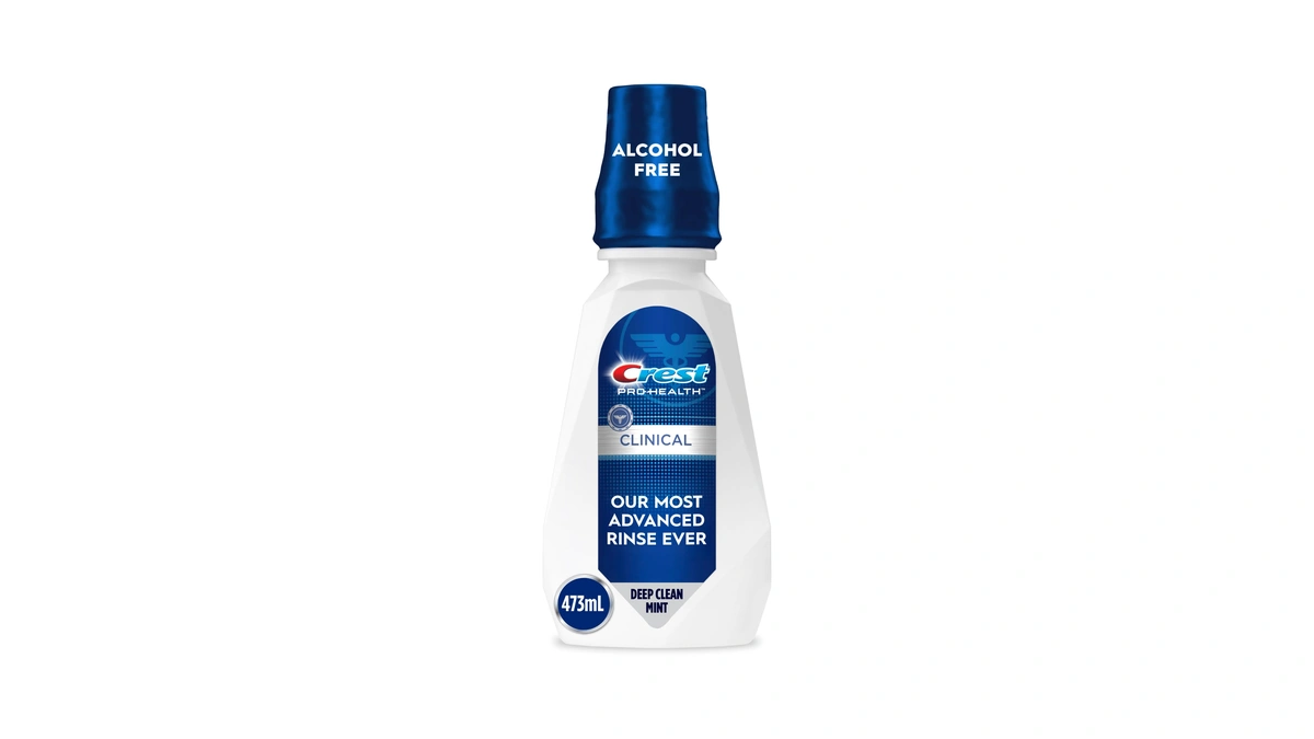 Crest Pro-health Clinical Mouthwash With Cpc, Alcohol Free, Gingivitis Treatment,