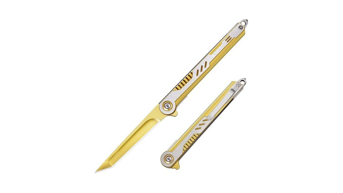 Funbro Edc Tanto Blade Folding Knives With Clip