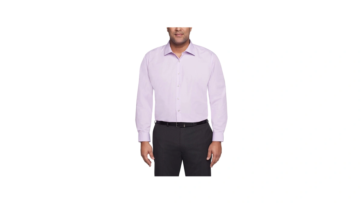 Kenneth Cole Unlisted Men's Dress Shirt Big And Tall Solid