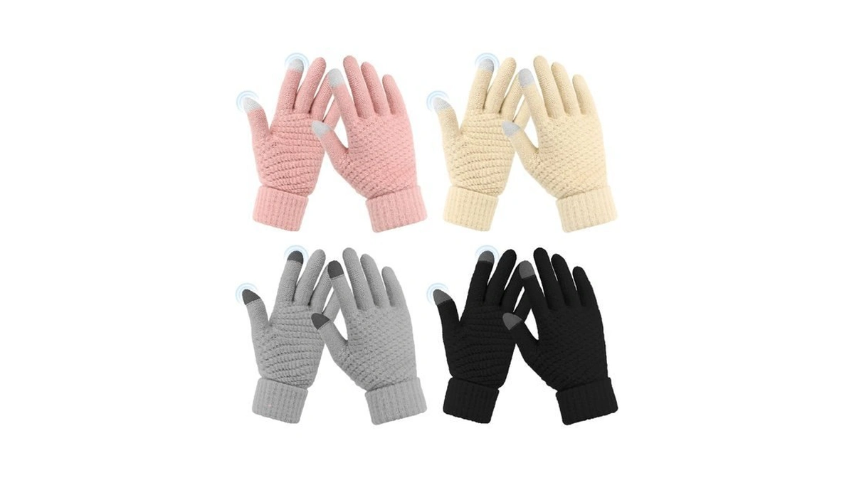 Omisy Stockings Stuffers For Women - 4 Pairs Womens Winter