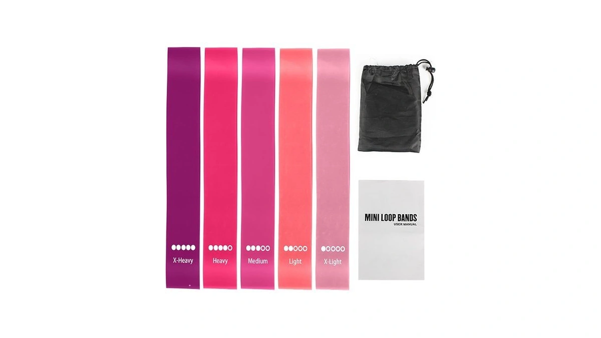 Resistance Bands For Pilates Board, Exercise Loop Bands Starter Set