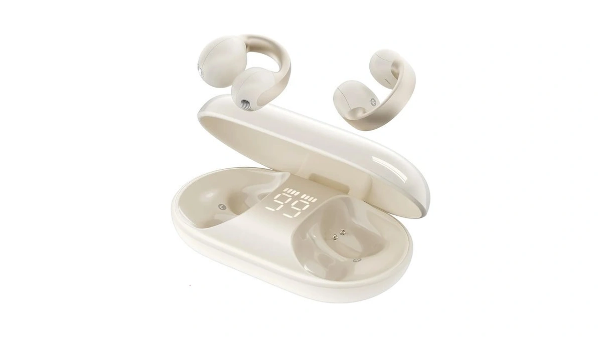 Talix Open Ear Earbuds, Clip-on Design, Wireless Bluetooth 6.0 X7,