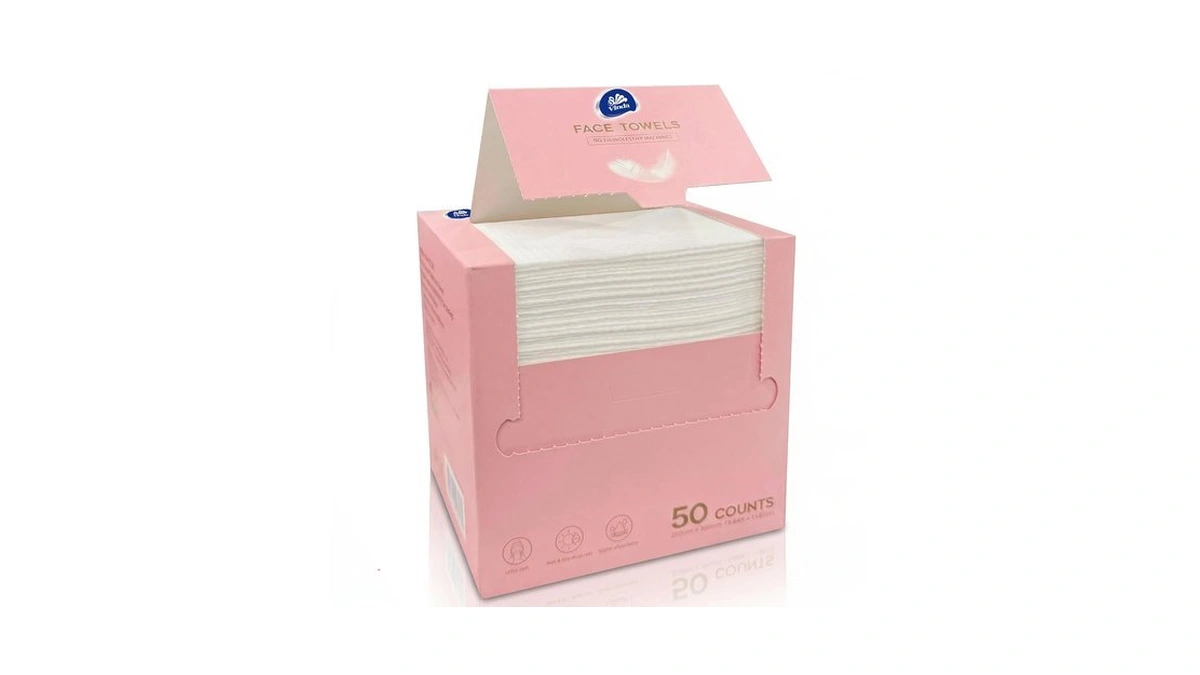 Vinda Clean Face Towels Disposable - Makeup Remover Wipes Sensitive