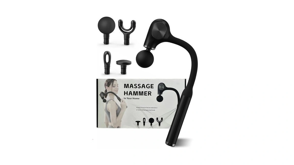 Blissfuldestiny Hammer Massager Gun, Neck & Shoulder Massager, Deep Tissue