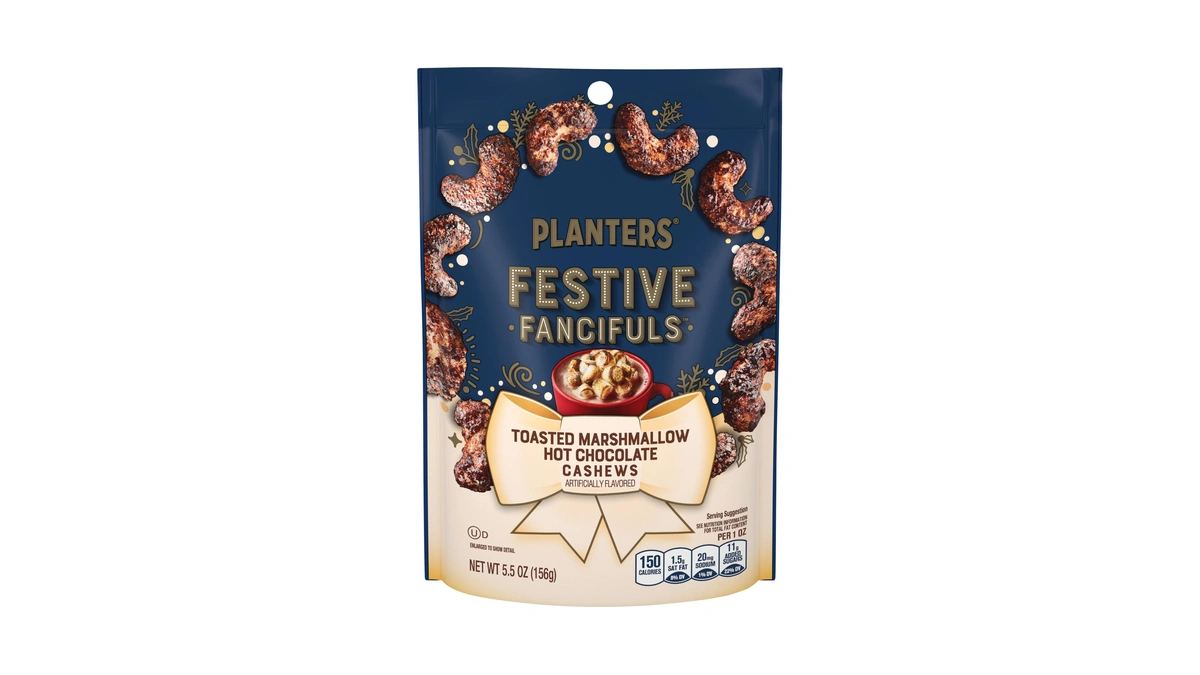 Planters Toasted Marshmallow Hot Chocolate Cashews, 5.5 Oz (1 Ct)