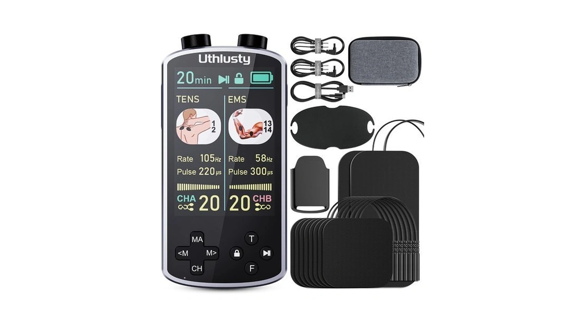Tens Unit Muscle Stimulator For Pain Relief Therapyβdual Channel 36