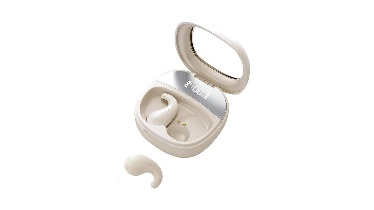 Sleep Earbuds For Side Sleepers - Noise Cancelling Headphones (beige)