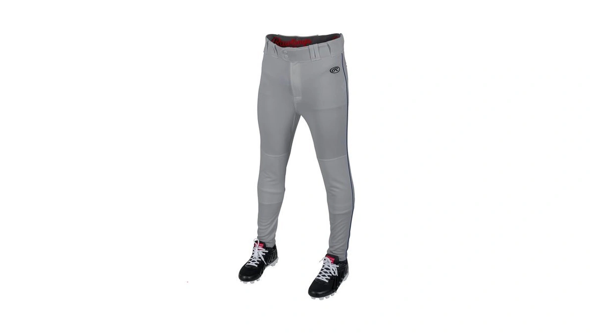 Rawlings Mens Launch Series Baseball Pants | Tapered Jogger Fit