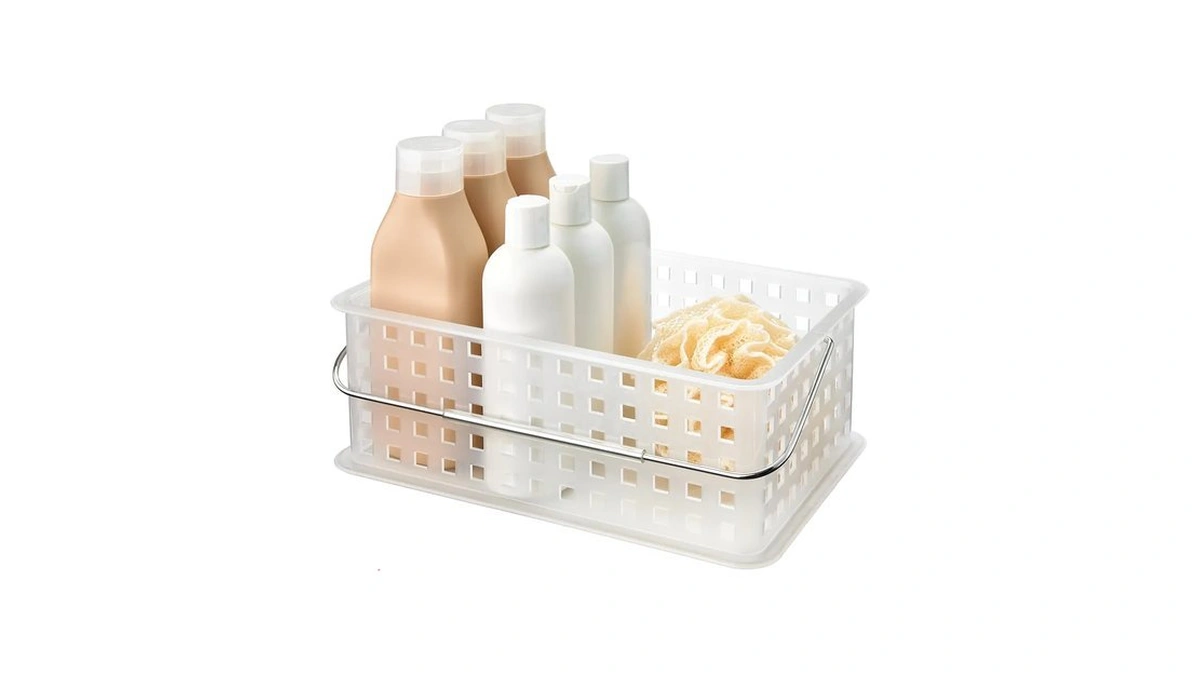 Idesign Portable Shower Caddy Basket With Handle