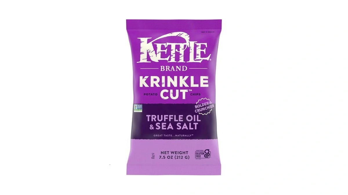 Kettle Brand Krinkle Cut Truffle Oil & Sea Salt Potato