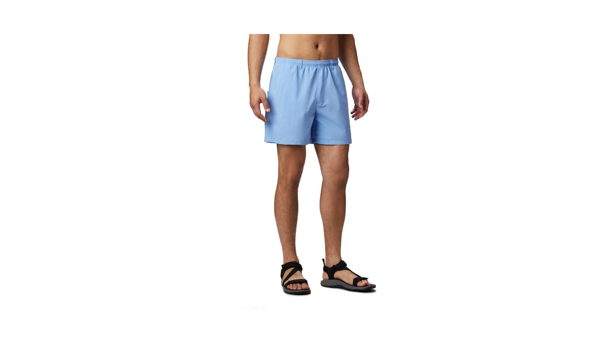 Columbia Men's Pfg Backcast Iv Quick Dry Swim Shorts, White