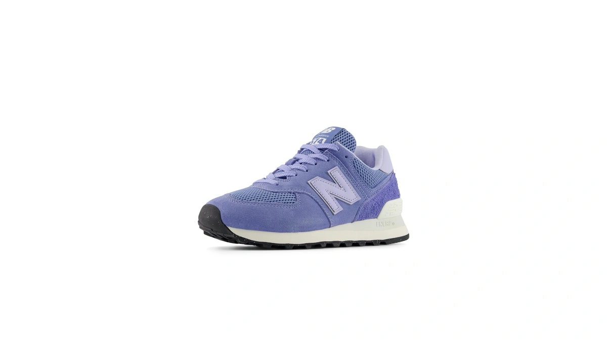 New Balance Women's 574 Sneaker, Blue Indigo/nb White, 9 B