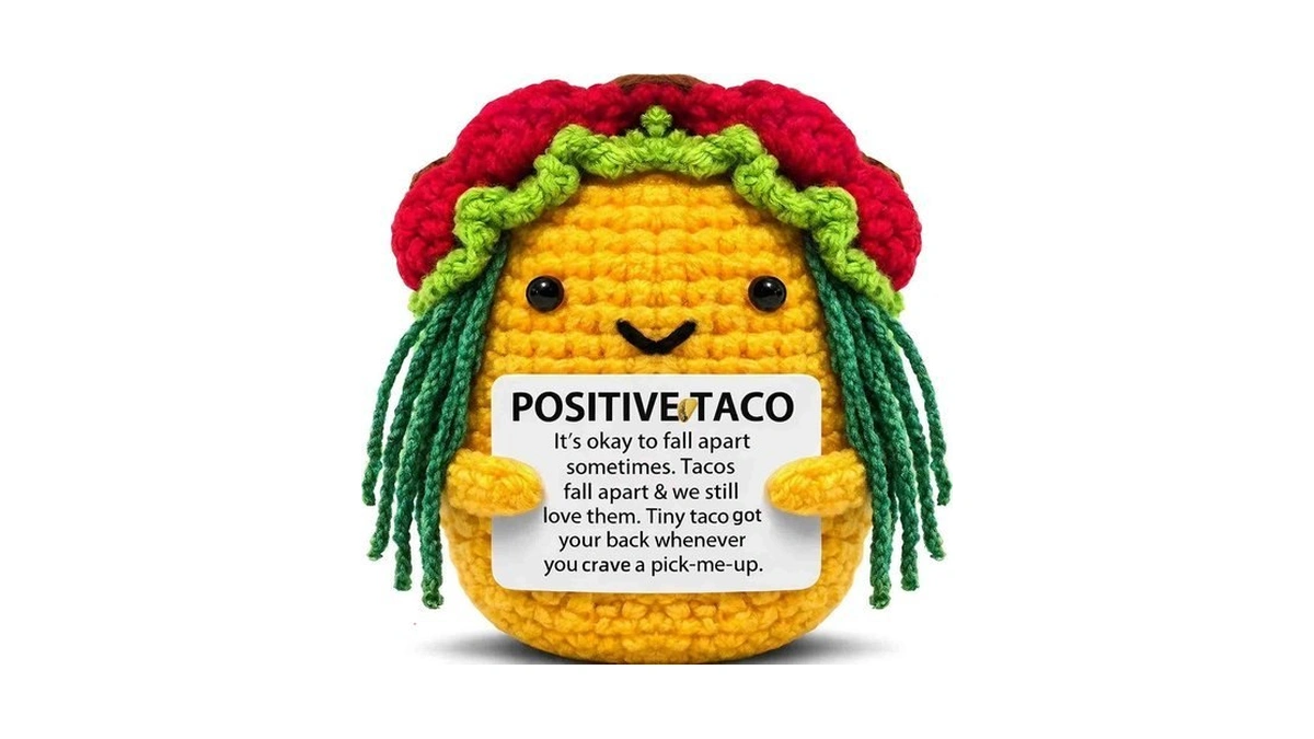 Funny Taco Crochet Gifts Duck Halloween Christmas Get Well Gifts