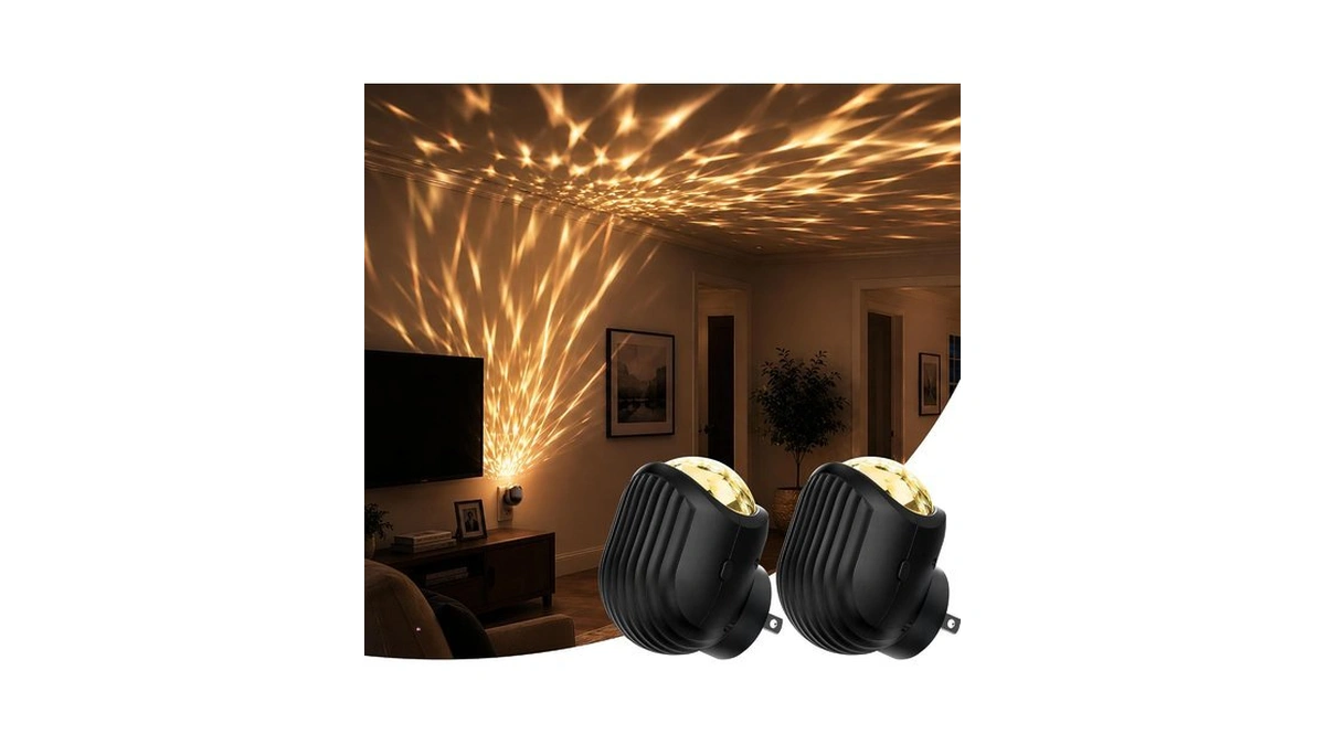 L Lohas Led Night Lights Plug Into Wall, 2 Pack