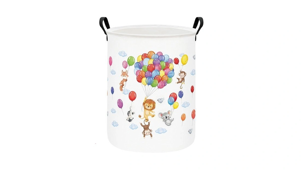 Fankang Cute Animal Storage Bin Foldable Nursery Basket