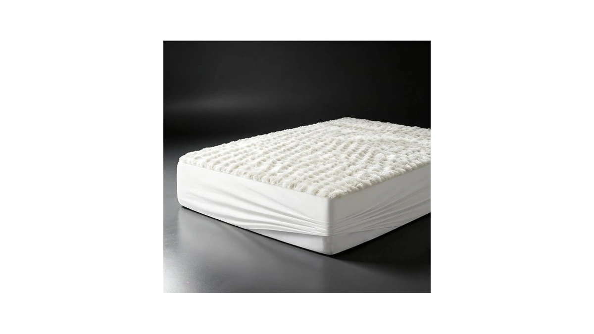 Whatsbedding Mattress Topper Cover (only Cover) With Deep Pocket,twin