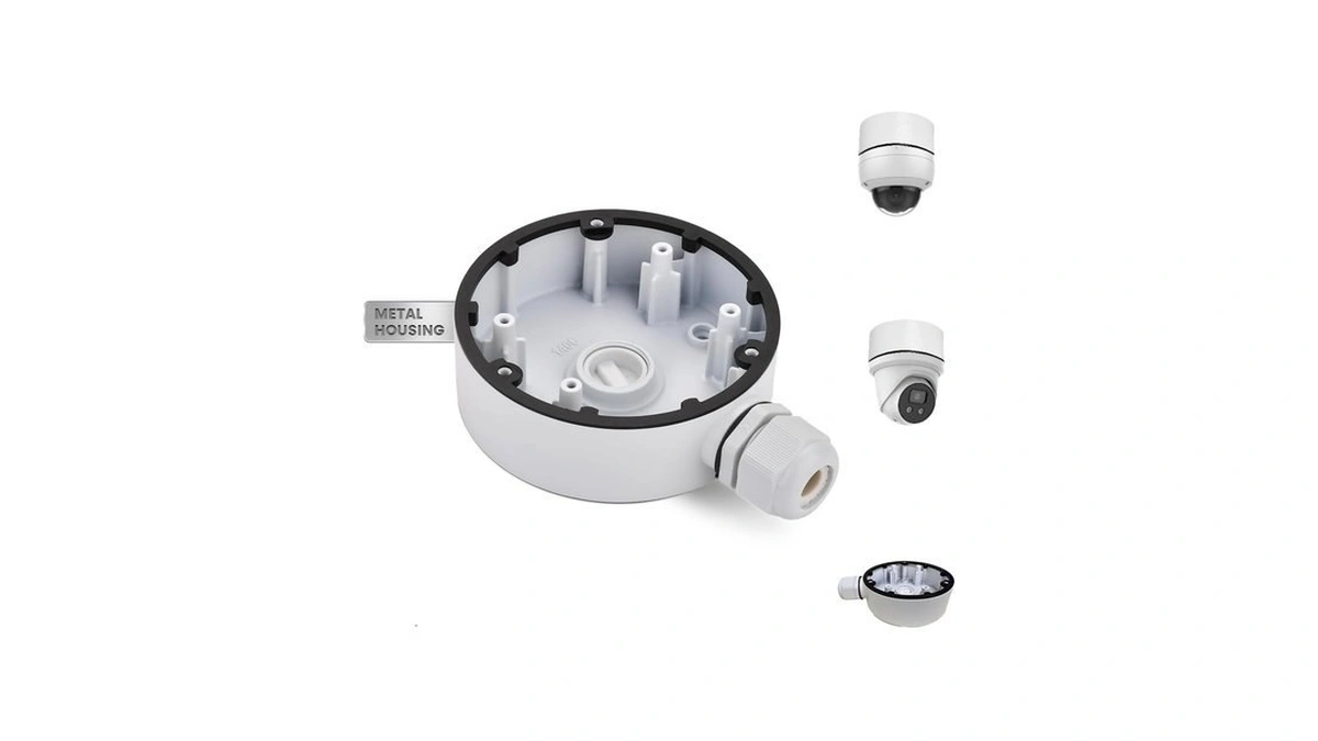 Ku-ds-1280zj-dm46 Metal Security Camera Junction Box For Hik Dome Cameras