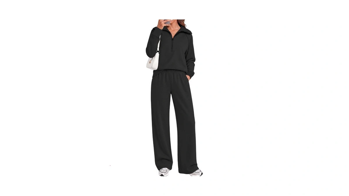 Sampeel Two Piece Sweat Sets For Women Sweatsuits Fall Fashion