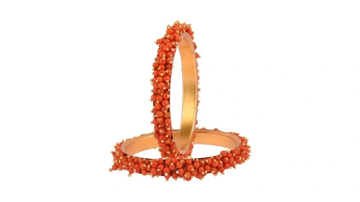 Efulgenz Beaded Bracelet Bangle Set Indian Wedding Party Bridal Bangle