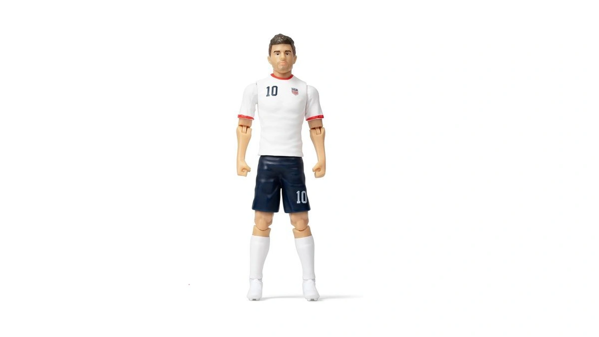 Sockers Banbo Toys Usmnt Christian Pulisic 8" Collectible Soccer Action