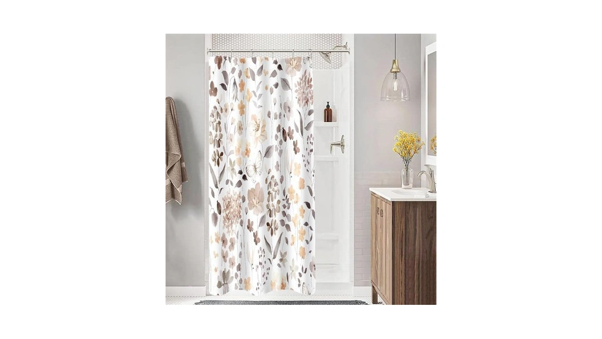Small Stall Shower Curtain 36 X 72 Inch, Half Size