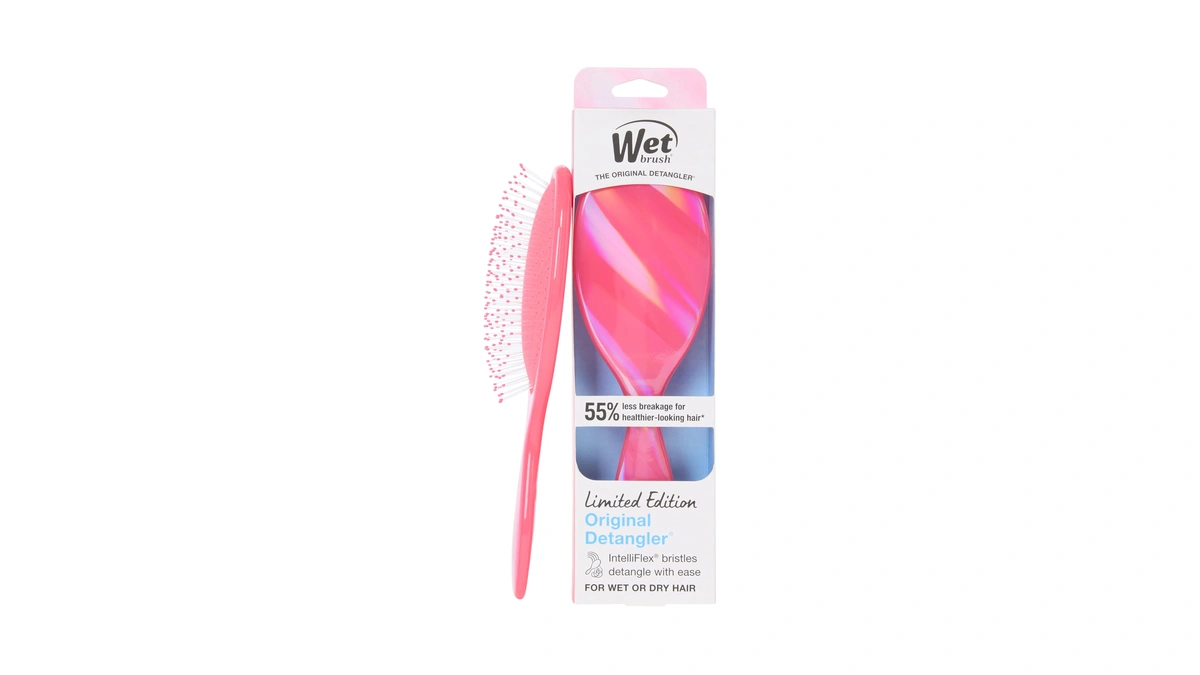 Wet Brush Original Detangler Hair Brush, Soft, Flexible Bristles Gently