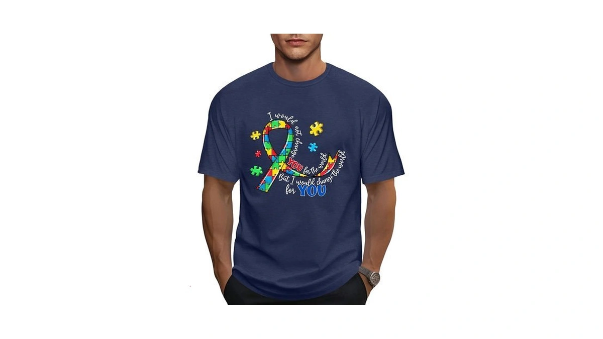 Ithalt Autism Awareness Shirt Men Autism Graphic Shirts Autism Acceptance
