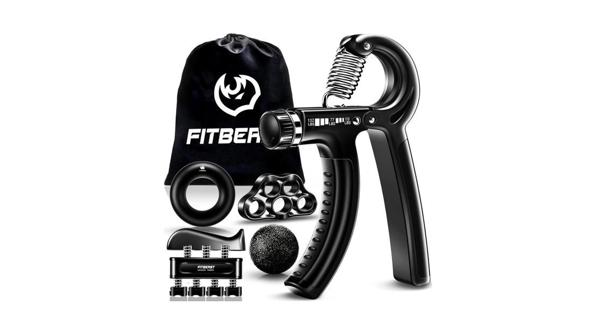 Fitbeast Grip Strengthener Forearm Strengthener Hand Grips Strengthener Kit -