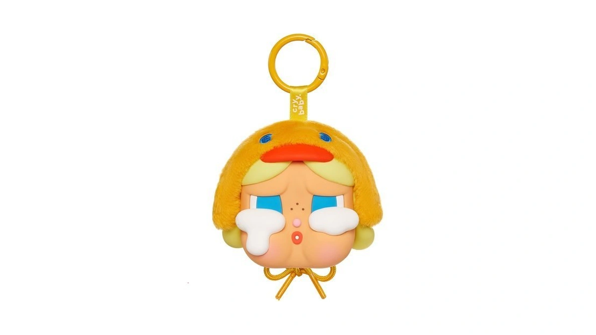 Pop Mart Crybaby Crying Again Series-earphone Case (duck You) Portable