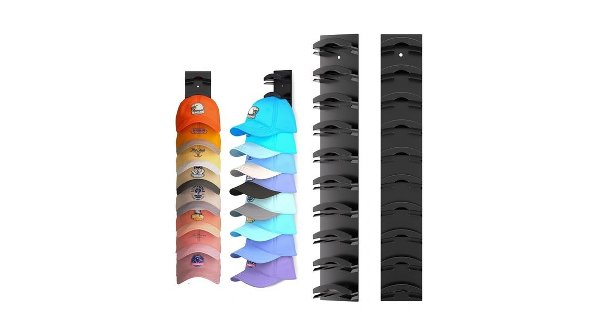 Hat Organizer For Baseball Caps 2pack, Hat Rack For Wall