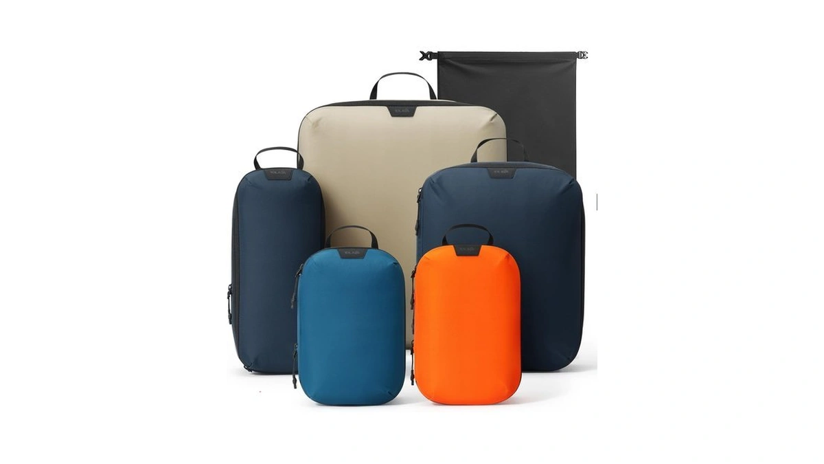 Tolaccea Travel Packing Cubes Set Compression Organizers For 20" Luggage