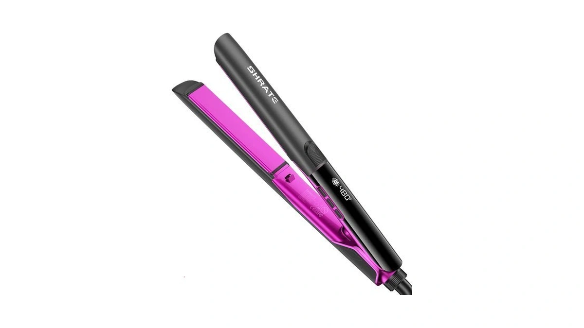 Shrate Flat Iron Hair Straightener | 2 In 1 Flat