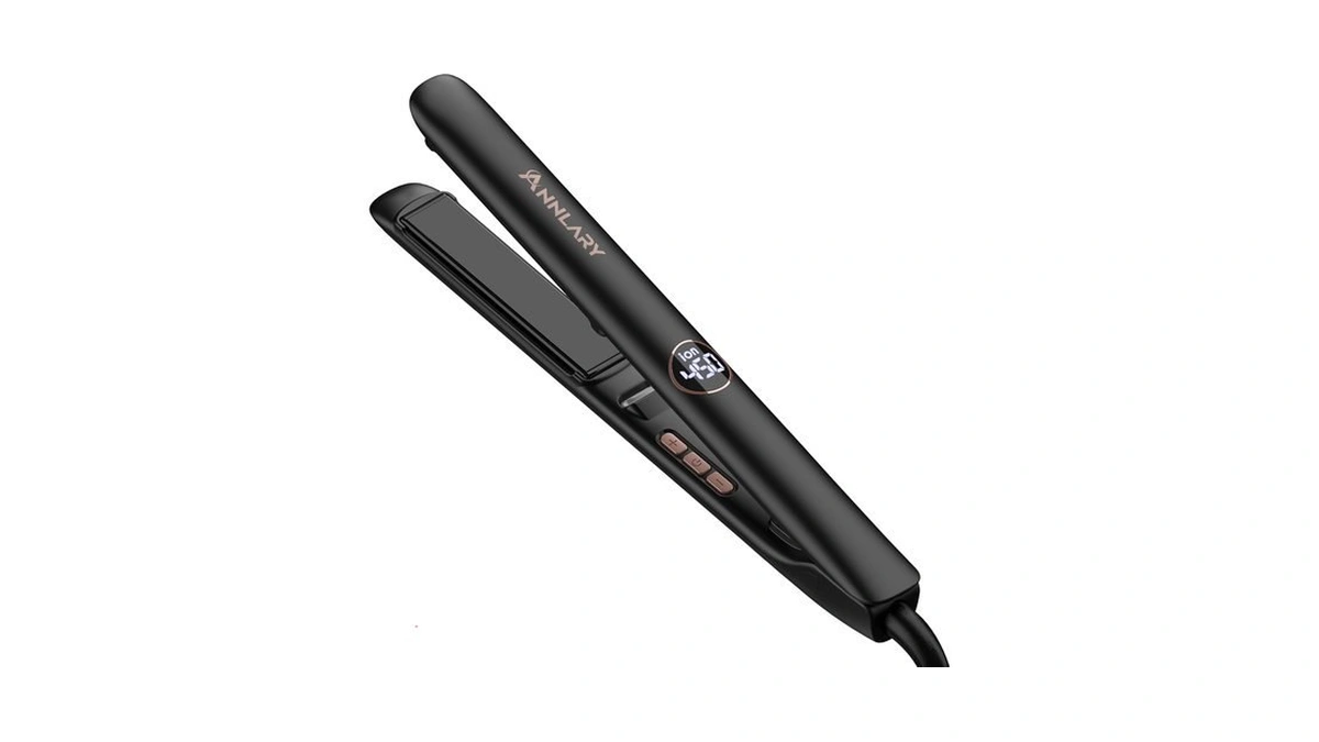 Annlary 1 Inch Hair Straightener Flat Iron