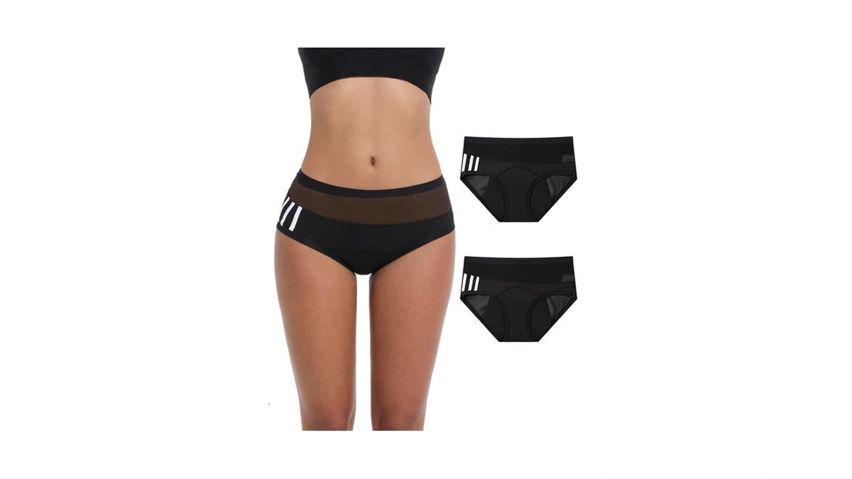 Carer Period Underwear For Women, High Absorbency Washable Period Panties