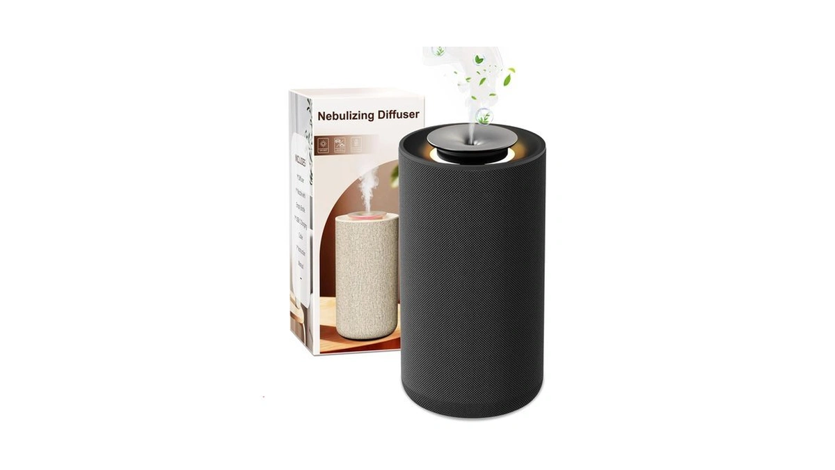 Waterless Essential Oil Diffuser For Home & Car,fabric Covered With
