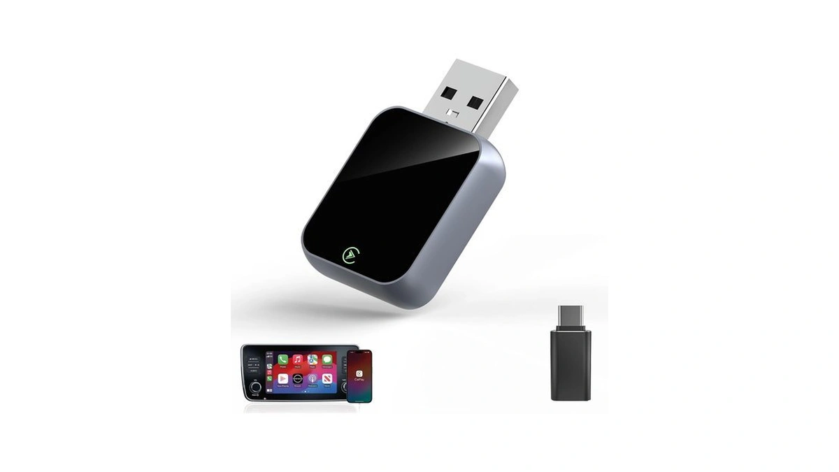 Enhanlife Wireless Carplay Adapter For Iphone - No Audio Lag,